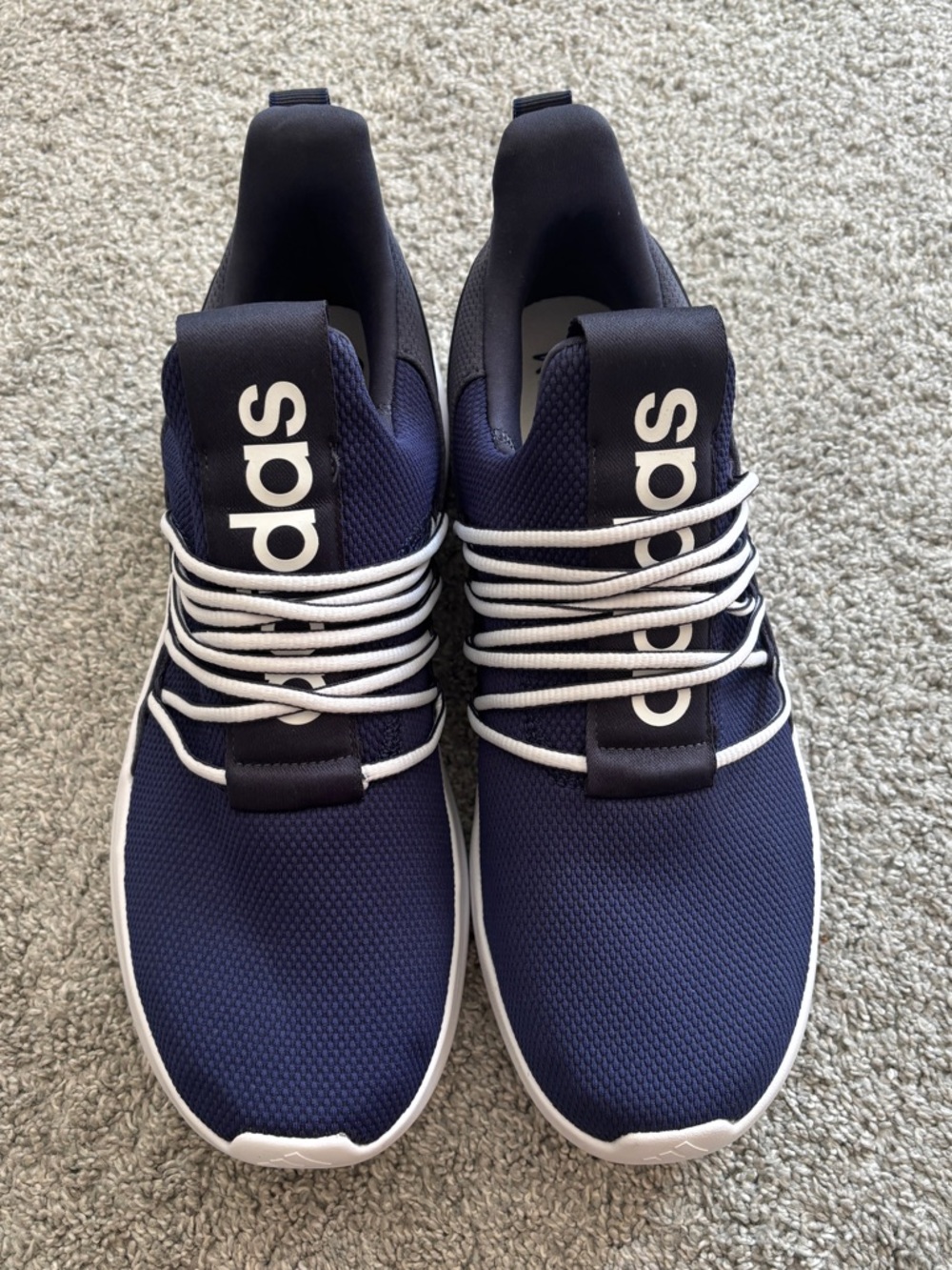 Adidas Men’s Navy LITE RACER ADAPT 7.0 Shoe - Size 13